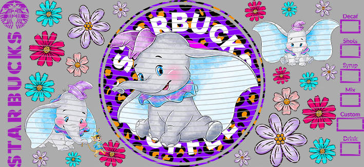 16oz Disney style-D-2384